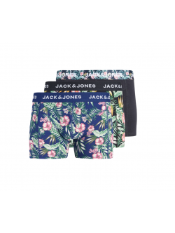 Jack & Jones 3pak "Sean flower" underbukser multifarvet til herre