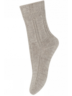 MP Denmark Kids Bee strømper i Light Brown Melange til børn