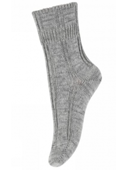 MP Denmark Kids Bee strømper i Grey Melange til børn