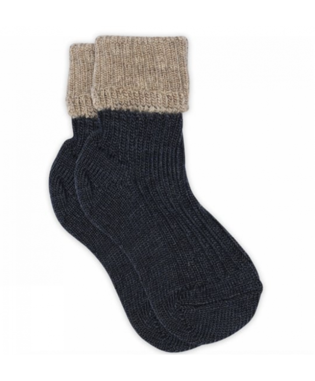 MP Denmark Kids Aries strømper i Dark Denim Melange til børn