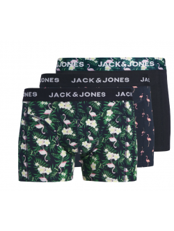 JACK & JONES 3-pak JACFLAMINGO Flower Trunks til mænd
