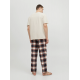 Jack & Jones "Rimon" pyjamasbukser i rød til herre