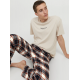 Jack & Jones "Rimon" pyjamasbukser i rød til herre