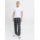 Jack & Jones "Rimon" pyjamasbukser i blå til herre