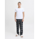 Jack & Jones "Rimon" pyjamasbukser i blå til herre