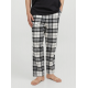 Jack & Jones "Rimon" pyjamasbukser i hvid til herre