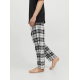Jack & Jones "Rimon" pyjamasbukser i hvid til herre