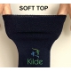 Kilde® Comfort & Diabetes, Merino Wool strømper i sort. Unisex