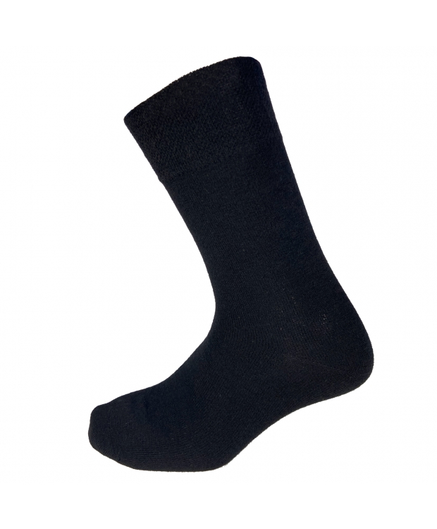 Kilde® Comfort & Diabetes, Merino Wool strømper i sort. Unisex