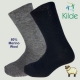Kilde® Comfort & Diabetes, Merino Wool strømper i sort. Unisex
