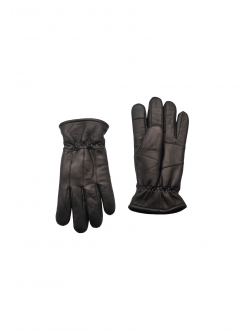 JBS Hjorte Læderhandsker i sort til Herre