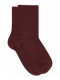 MP Denmark Kids uldstrømper i Wine Red til børn