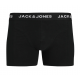 Jack & jones 3-pak sorte herretrunks til mænd