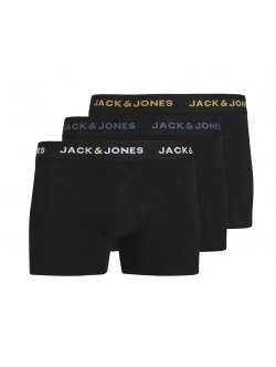 Jack & jones 3-pak sorte herretrunks til mænd