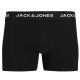 Jack & jones 3-pak sorte herretrunks til mænd