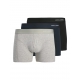 JACK & JONES 3-pak JACGABRIEL Bamboo Trunks i mørke nuancer til mænd
