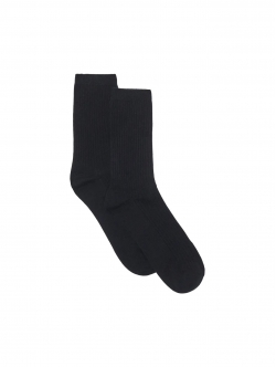 ONLY & SONS 2-PAK rib strømper i sort til herre