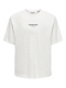 ONLY & SONS O-neck T-Shirt i Cloud Dancer til herre