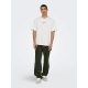 ONLY & SONS O-neck T-Shirt i Cloud Dancer til herre