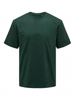 ONLY & SONS t-shirt i Darkest Spruce til herre | Relaxed fit |