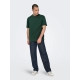ONLY & SONS t-shirt i Darkest Spruce til herre | Relaxed fit |