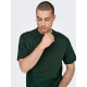 ONLY & SONS t-shirt i Darkest Spruce til herre | Relaxed fit |