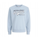 Jack & Jones MINI sweatshirt i blå til drenge