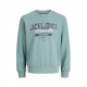 Jack & Jones MINI sweatshirt i grøn til drenge