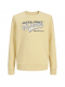 Jack & Jones MINI sweatshirt i gul til drenge