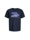Jack & Jones MINI T-shirt i navy til drenge