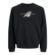 Jack & Jones MINI sweatshirt i sort til drenge