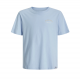 Jack & Jones MINI Relaxed T-shirt i lyseblå til drenge