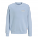 Jack & Jones MINI Sweatshirt i lyseblå til drenge