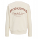 Jack & Jones MINI Sweatshirt i hvid til drenge