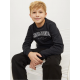 Jack & Jones MINI Sweatshirt i sort til drenge