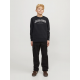 Jack & Jones MINI Sweatshirt i sort til drenge