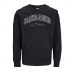 Jack & Jones MINI Sweatshirt i sort til drenge