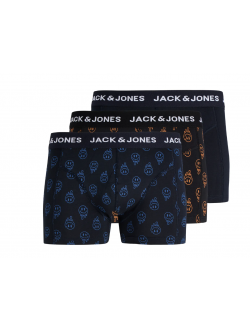 JACK & JONES KIDS  3-pak Smiley trunks til drenge i multi farver
