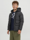 Jack & Jones MINI Pufferjakke i sort til drenge