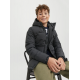 Jack & Jones MINI Pufferjakke i sort til drenge