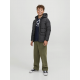 Jack & Jones MINI Pufferjakke i sort til drenge