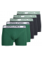 JACK & JONES KIDS 5-Pak Ensfarvede trunks til drenge