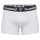 Hummel Mars 2-pak boxershorts hvid og sort til herre – XS og S