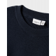 Name it langærmet strikpullover i dark sapphire til drenge