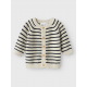 Name it Langærmet strikcardigan i beige til drenge