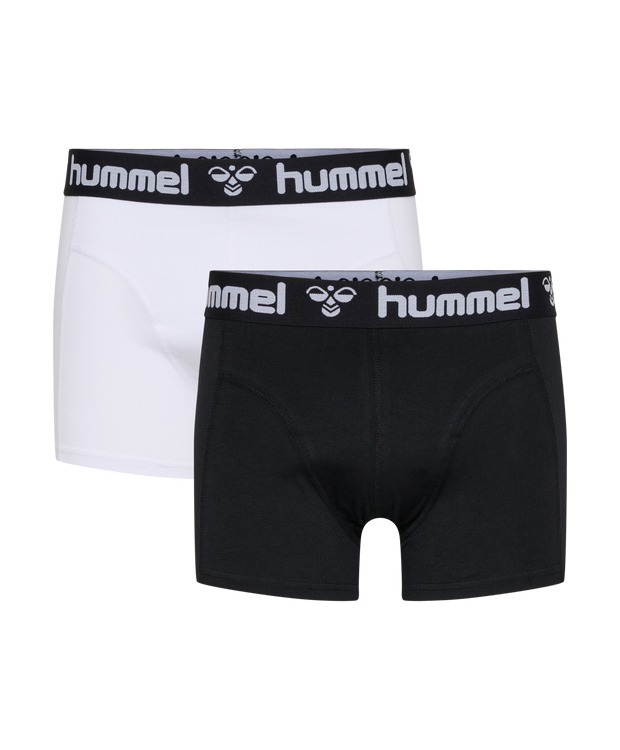 Hummel Mars 2-Pak Underbukser i Hvid & Sort til Herre | OUTLET