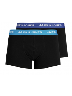 JACK & JONES KIDS 2-PAK ensfarvede trunks til drenge i økologisk bomuld