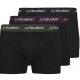 JACK & JONES KIDS 3-Pak Ensfarvede trunks til drenge i økologisk bomuld