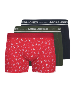 JACK & JONES KIDS 3-Pak Deer-trunks til drenge i økologisk bomuld