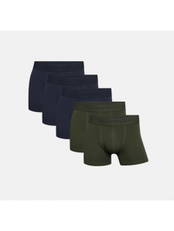 Resteröds 5-pak Kalle bamboo trunks til drenge i multi farver